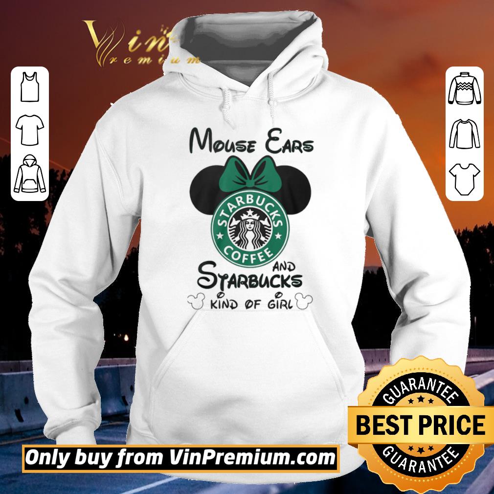 Official Mickey Mouse Cars And Starbucks Kind Of Girl shirt