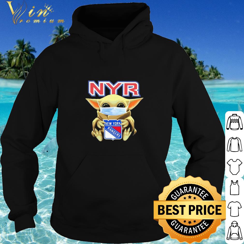 Official Baby Yoda Mask New York Rangers Coronavirus shirt