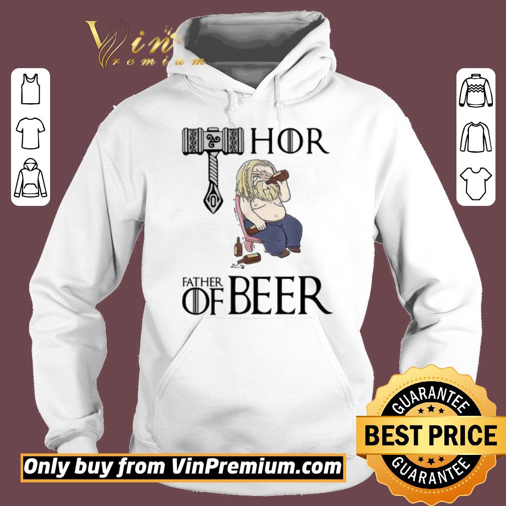 Awesome Avengers Endgame fat Thor father of beer shirt 5 Awesome Avengers Endgame fat Thor father of beer shirt