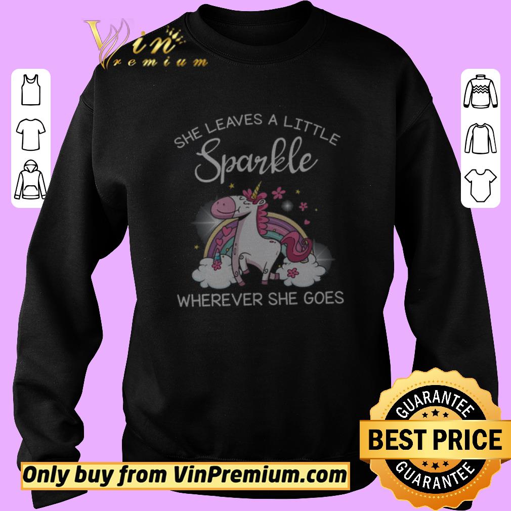 Premium Unicorn She Leaves A Little Sparkle Wherever She Goes shirt 5 Premium Unicorn She Leaves A Little Sparkle Wherever She Goes shirt