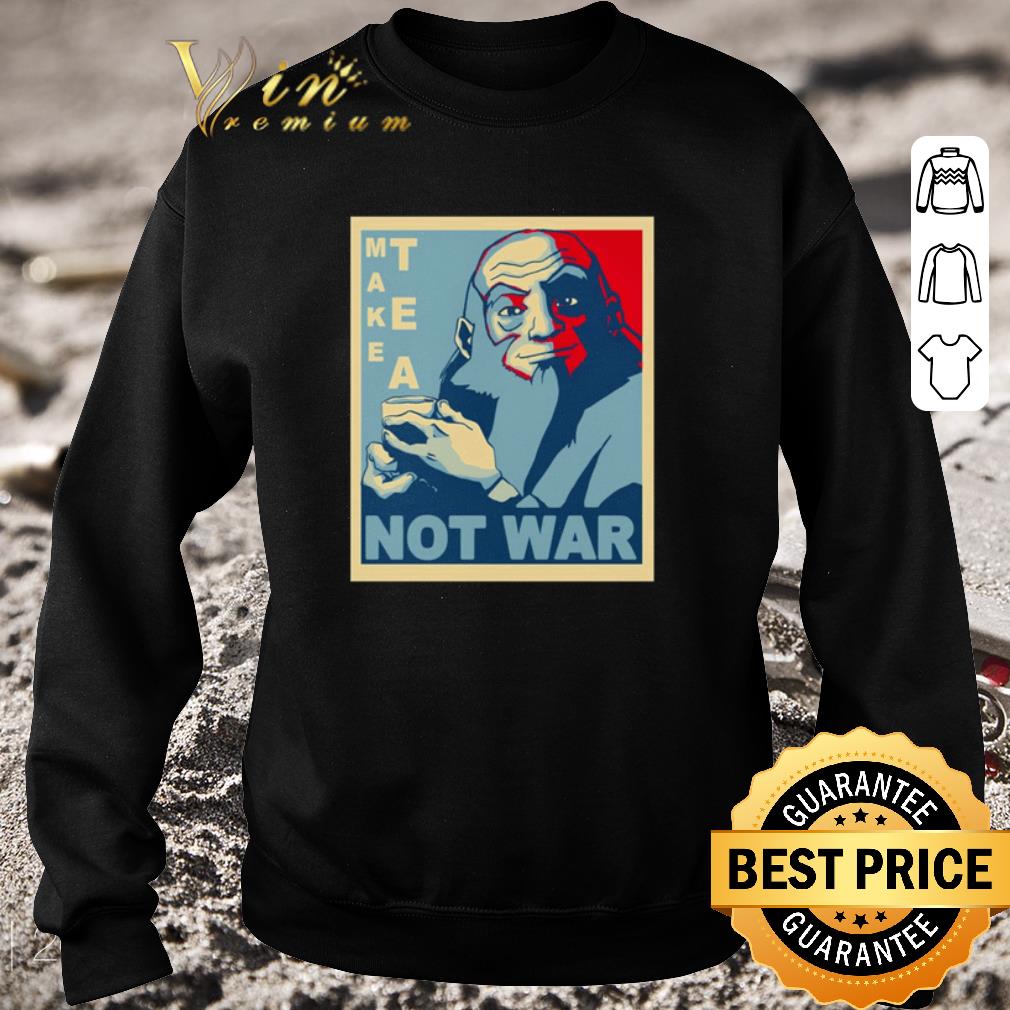 Top Iroh Avatar Art Make Tea Not War shirt 5 Top Iroh Avatar Art Make Tea Not War shirt