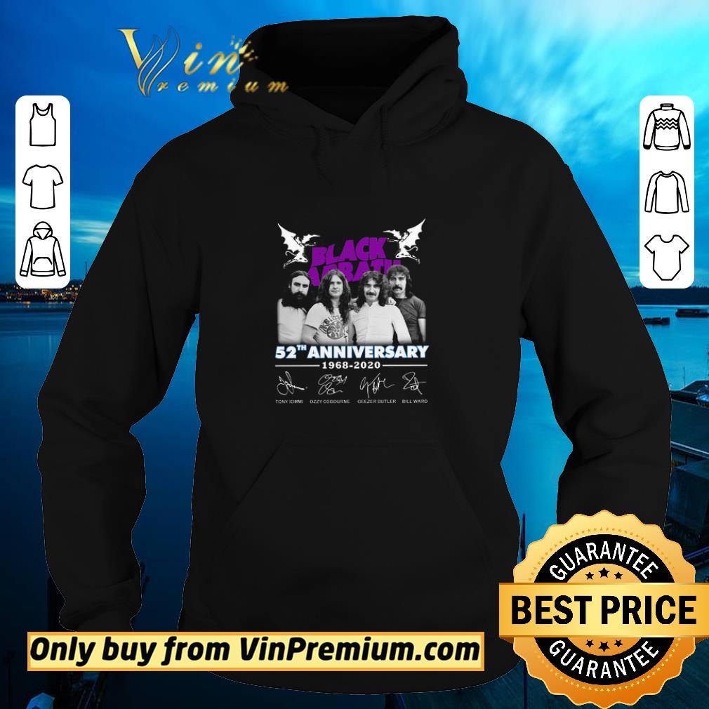 Funny Black Sabbath 52Th Anniversary 1968 2020 Signature shirt