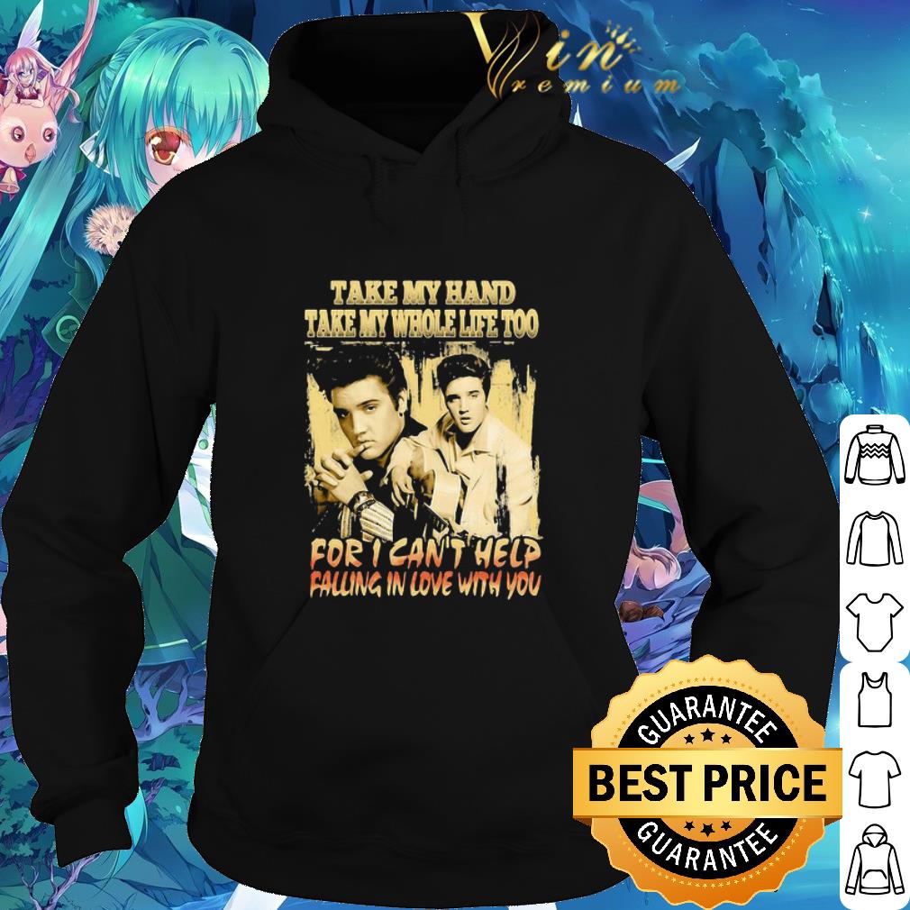 Top Elvis Presley Can't Help Falling In Love With You Lyrics shirt