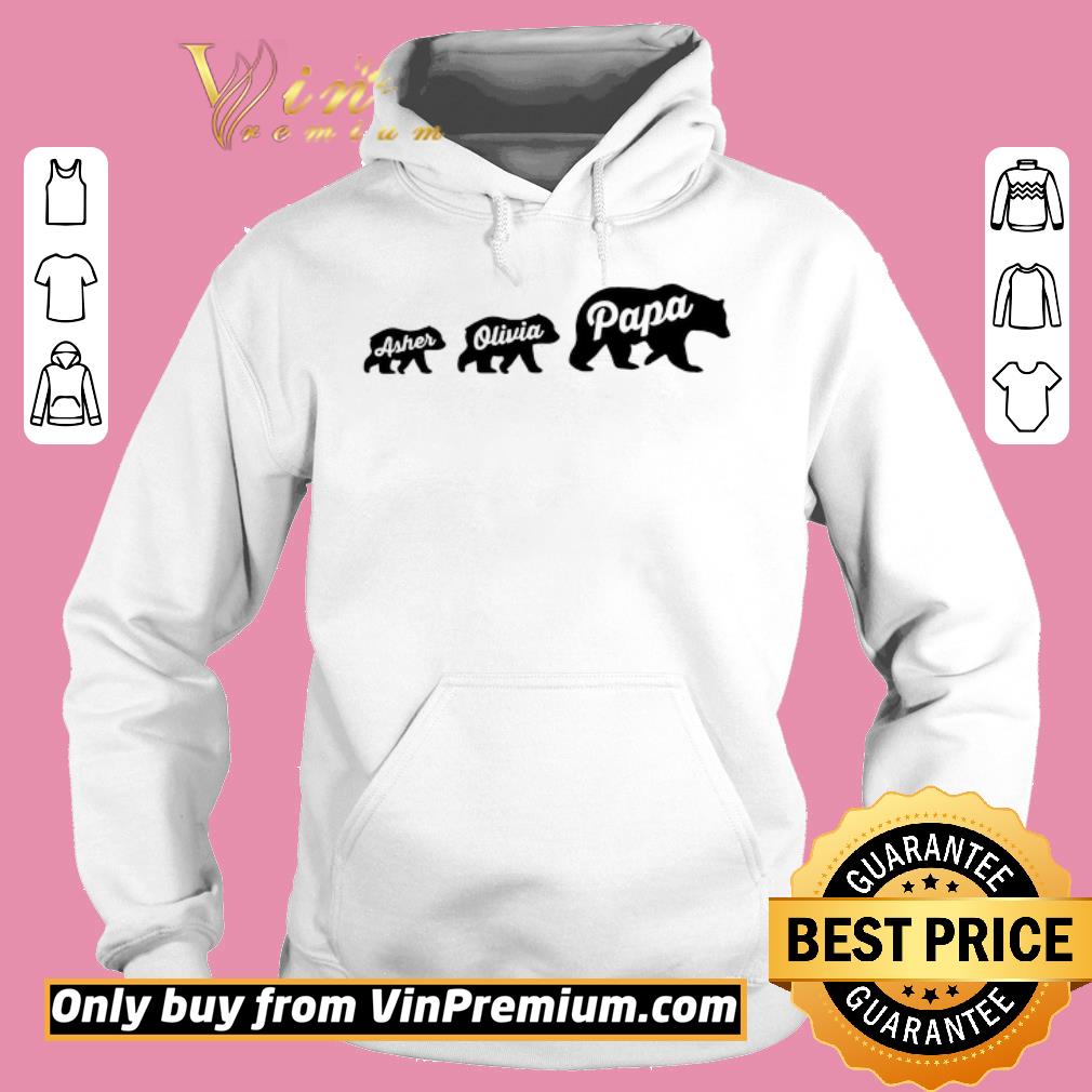 Funny Ashes olivia papa bear happy father’s day shirt