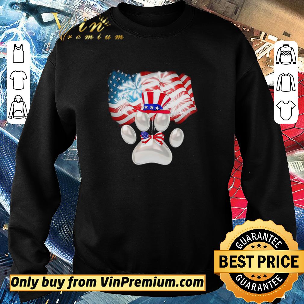 Funny Dog Paw American Flag 4th Of July Independence Day shirt 5 Funny Dog Paw American Flag 4th Of July Independence Day shirt
