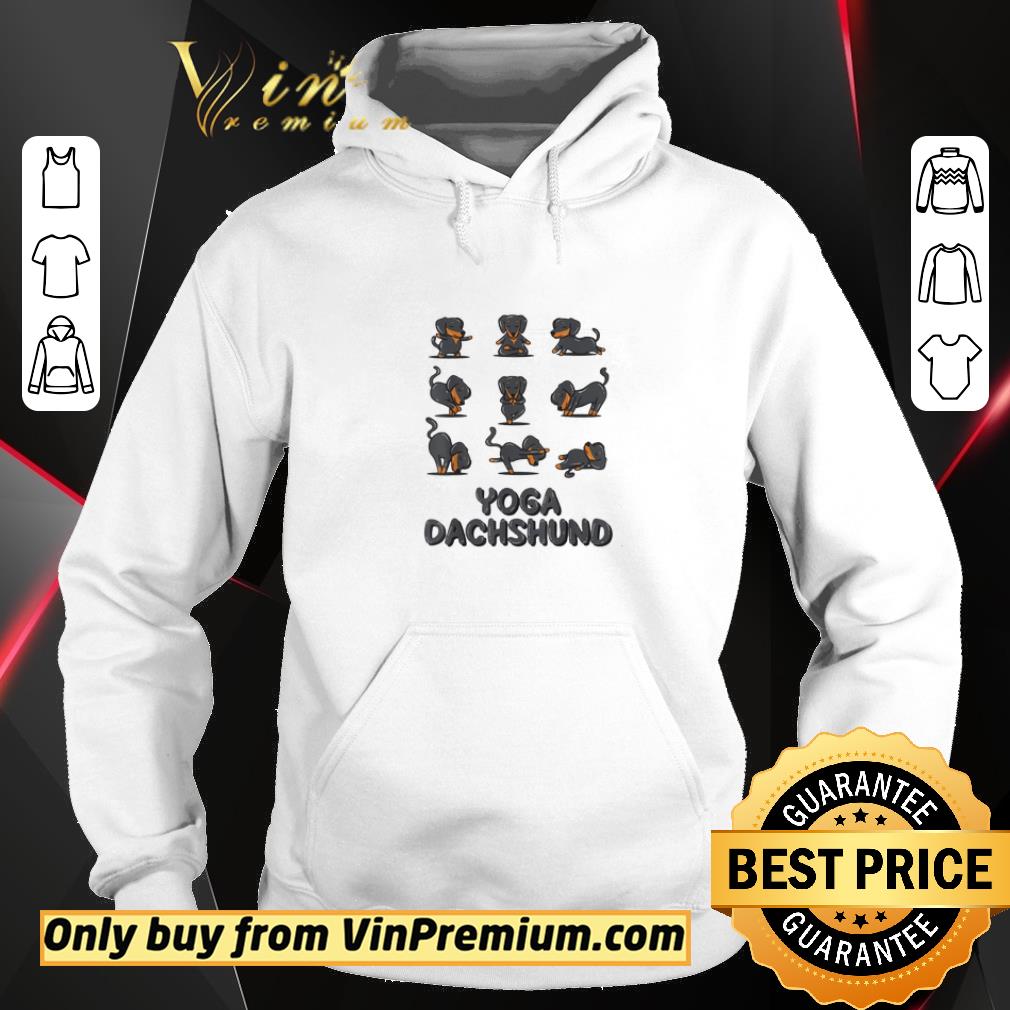 Official Yoga Dachshund shirt 5 Official Yoga Dachshund shirt