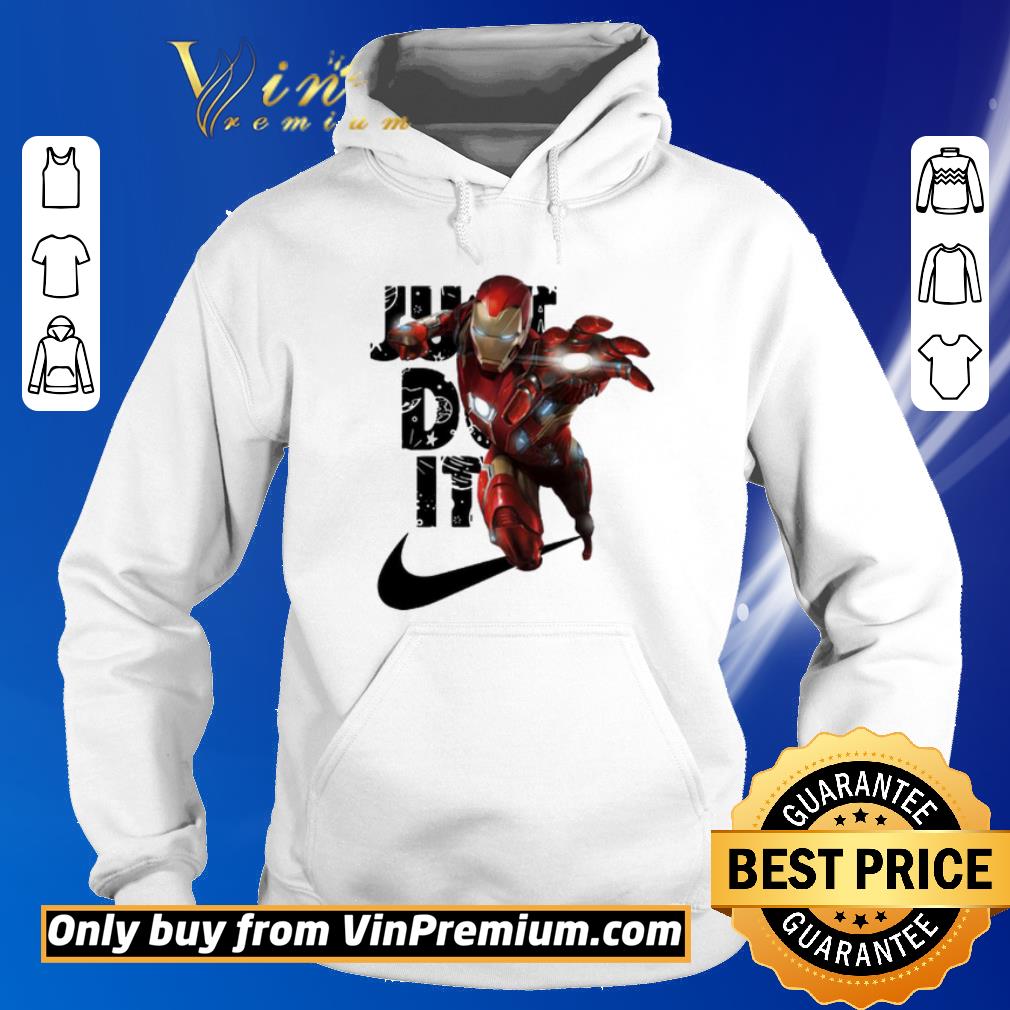 Awesome Nike Iron man just do it shirt