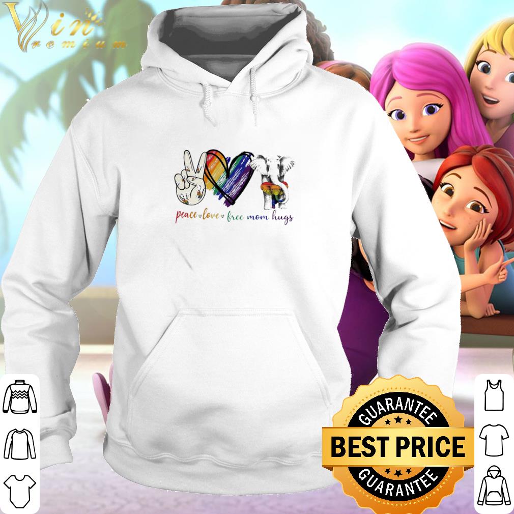 Pretty Peace Love Free Mom Hugs Elephant Lgbt.png