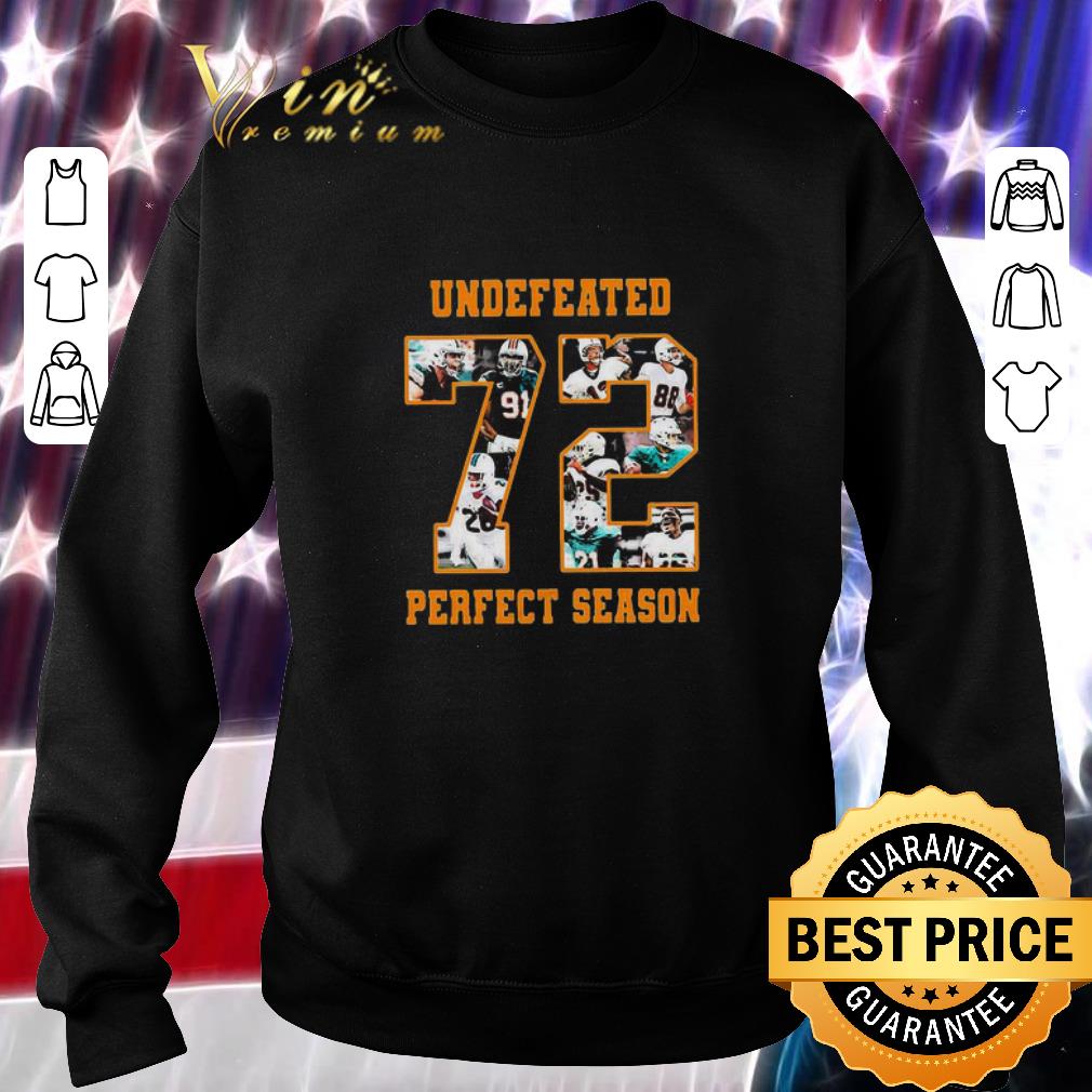Original Miami Dolphins Undefeated 72 Perfect Season shirt