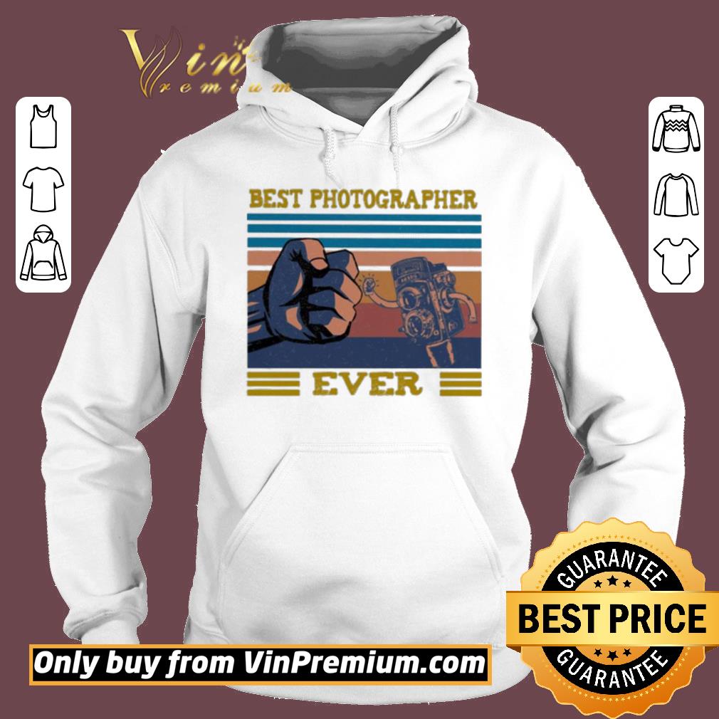 Funny Best Dad Best Photographer ever vintage shirt