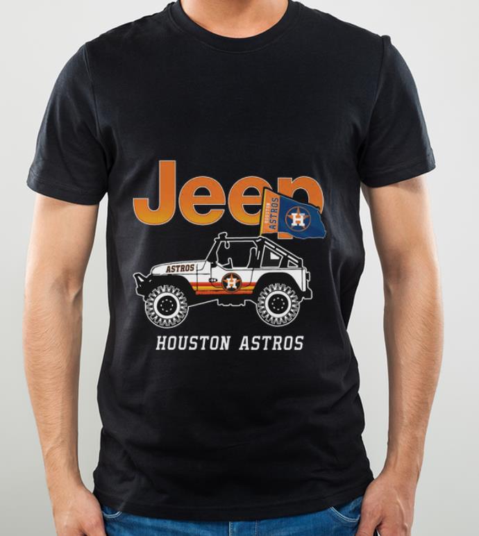 Pretty Jeep Houston Astros Flag shirt