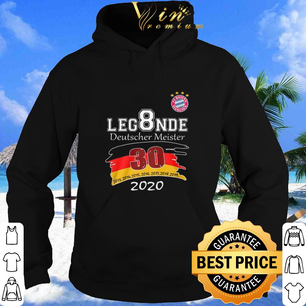 Original FC Bayern Munchen Leg8nde Deutscher Meister 30 2013-2020 shirt