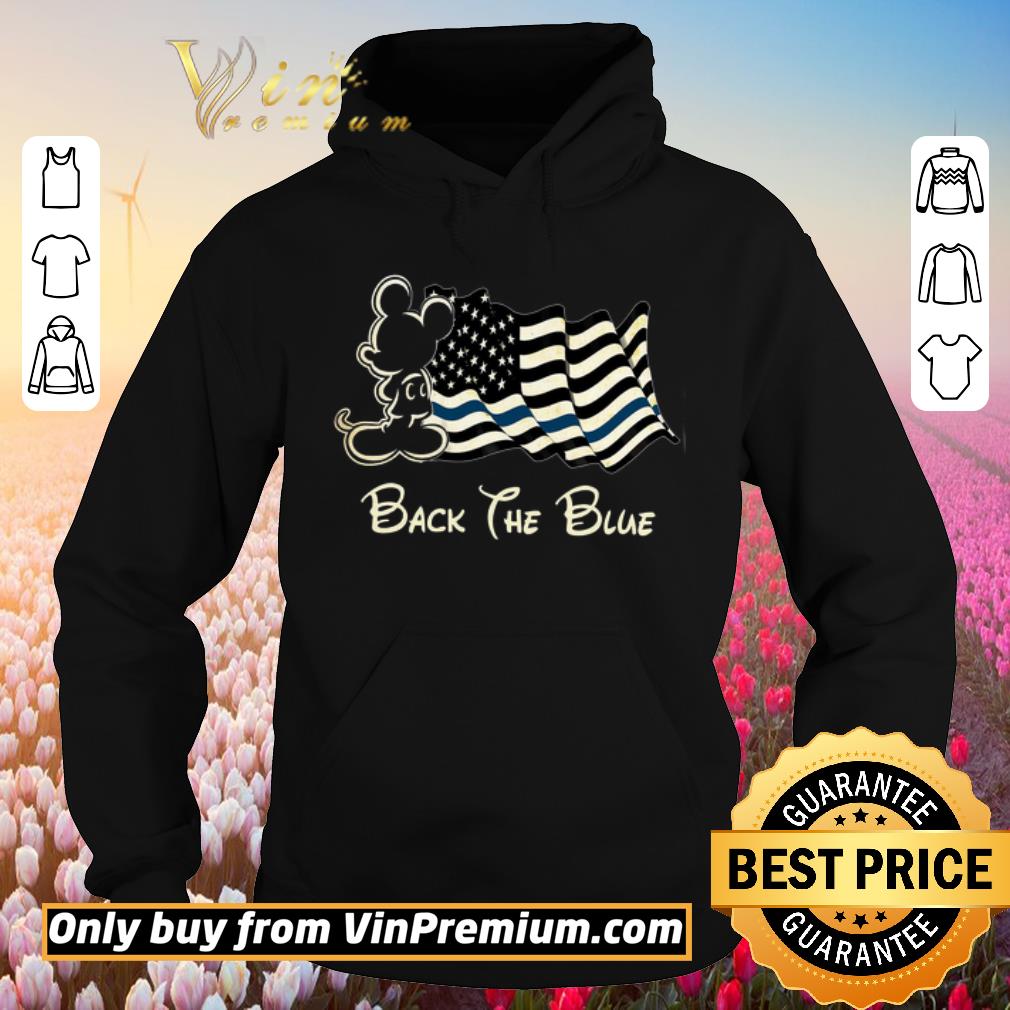 Official Mickey Mouse American Flag Back The Blue Thin Blue Line shirt 5 Official Mickey Mouse American Flag Back The Blue Thin Blue Line shirt
