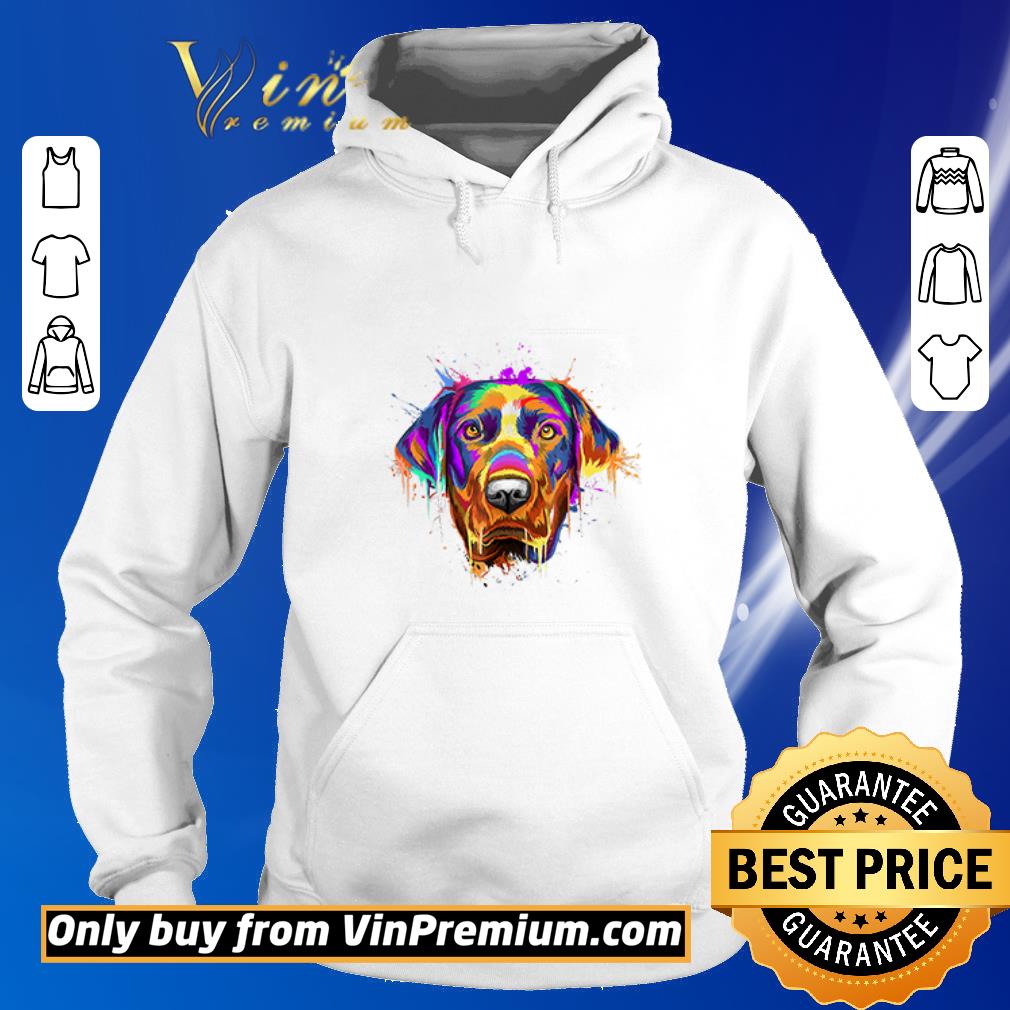 Funny Labrador Retriever Splash Art shirt