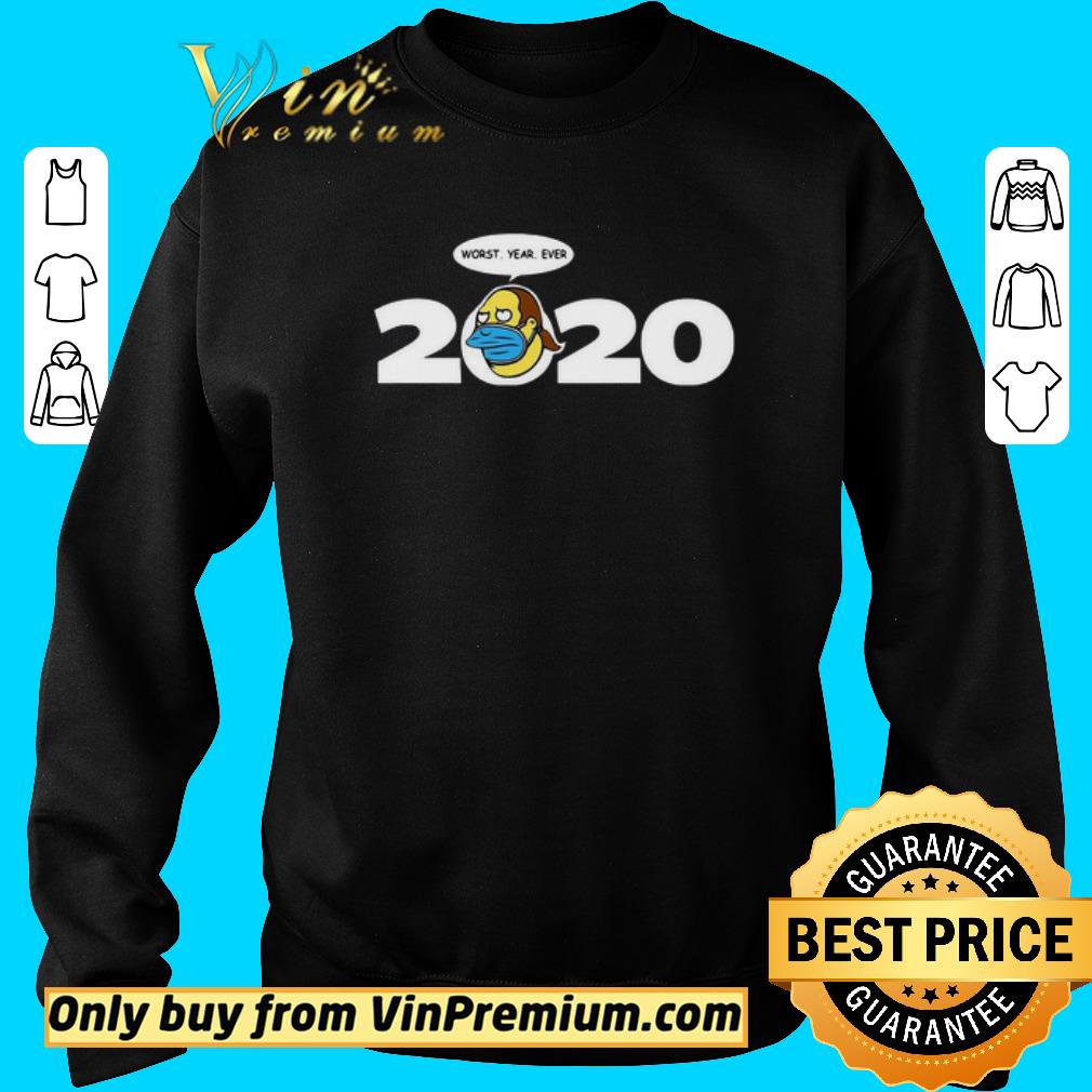 Premium Official Jeff Albertson Face Mask Worst Year Ever 2020 shirt