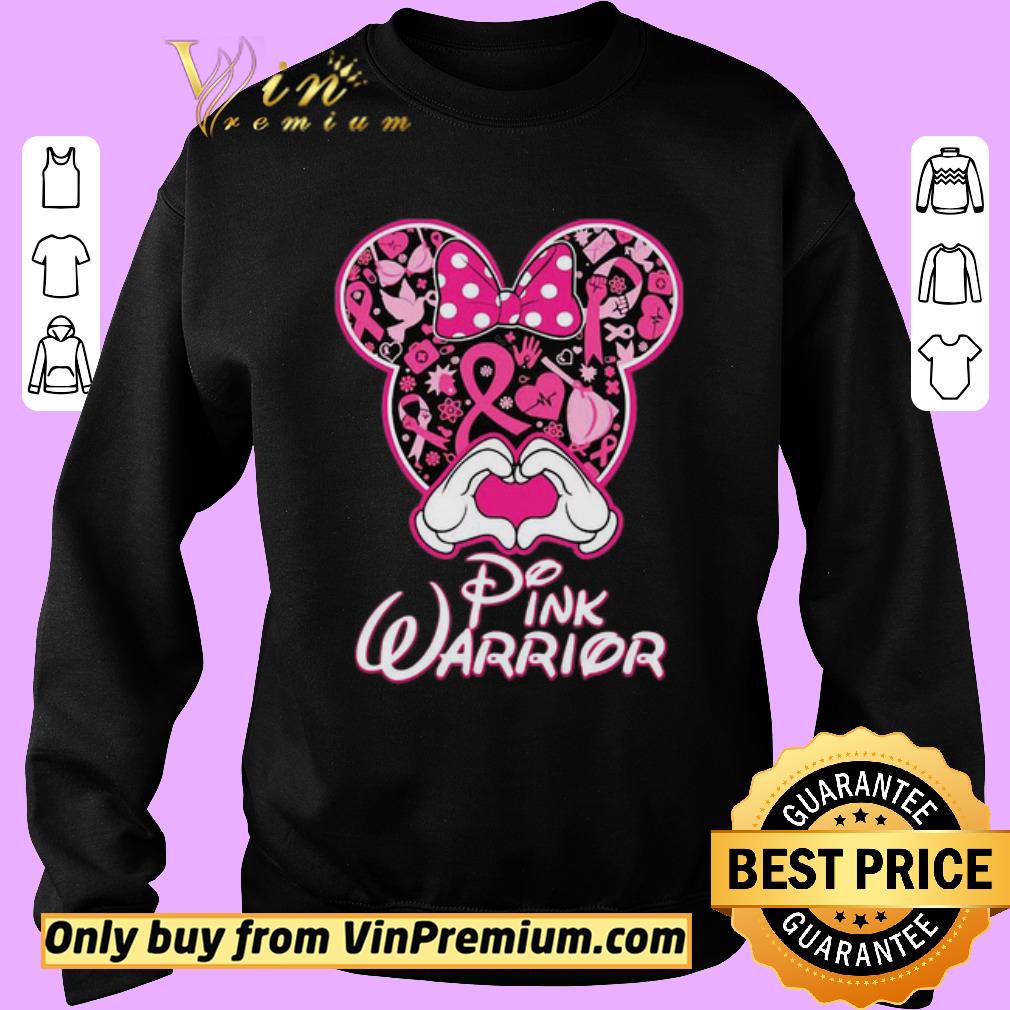 Premium Minnie mouse pink warrior awareness shirt 5 Premium Minnie mouse pink warrior awareness shirt