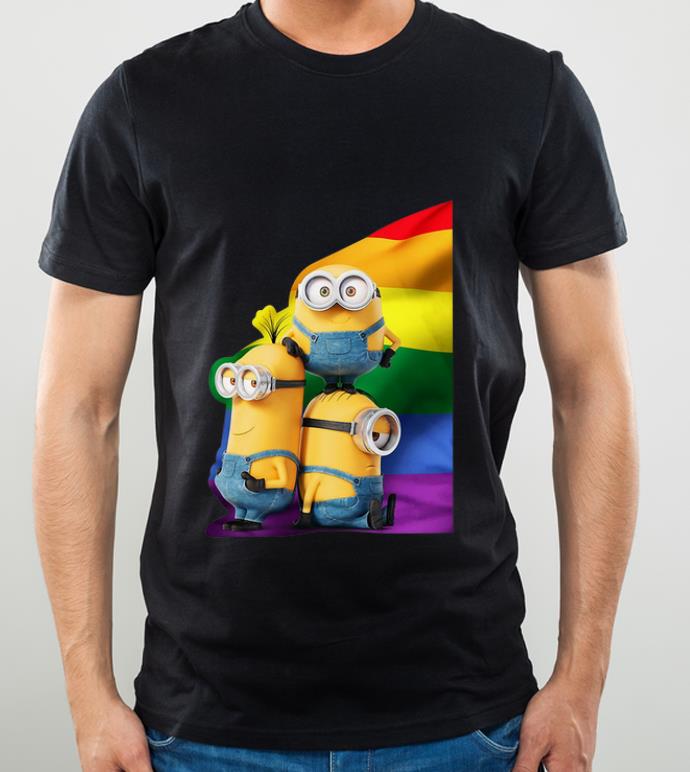Original LGBT Minions Rainbow shirt