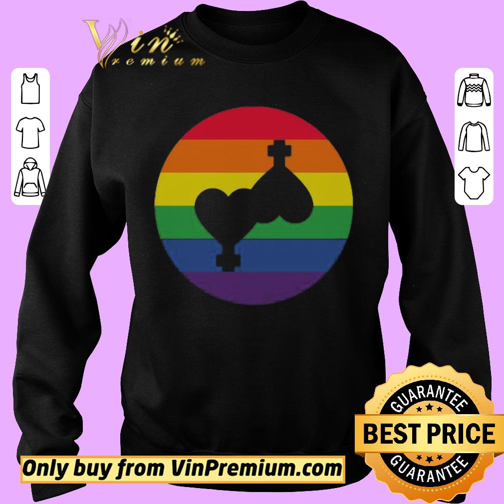 Funny Lgbt gender symbol rainbow shirt