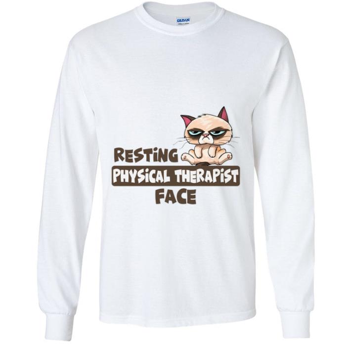 Original Grumpy Cat Resting Physical Therapist Face shirt