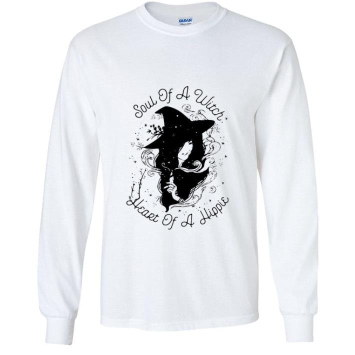 Hot A Girl Soul Of A Witch Heart Of A Hippie shirt