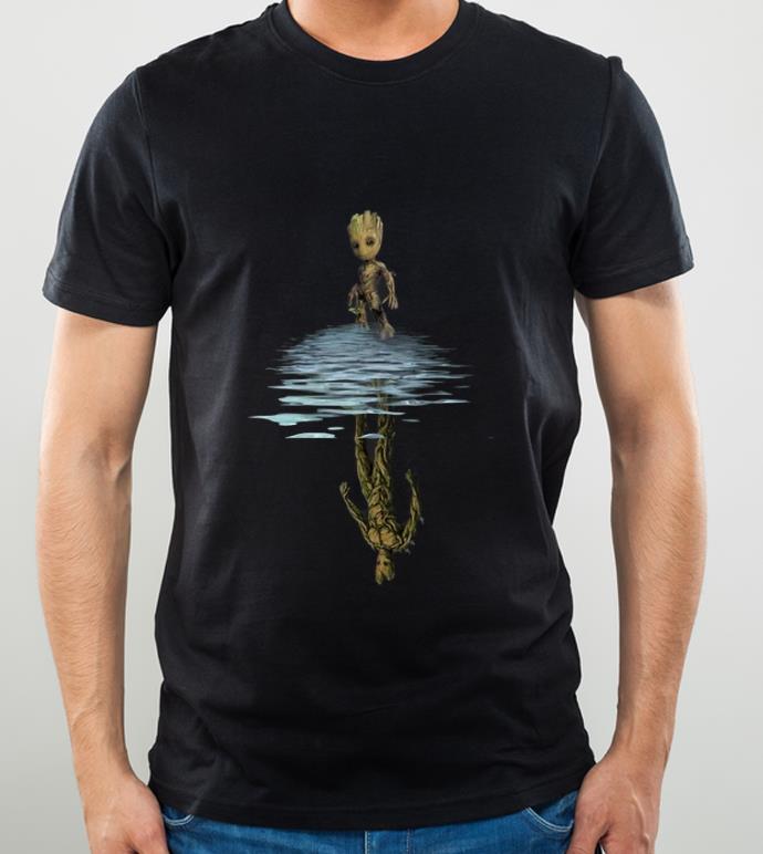Hot Baby Groot Reflection Water Mirror Groot Abundance shirt