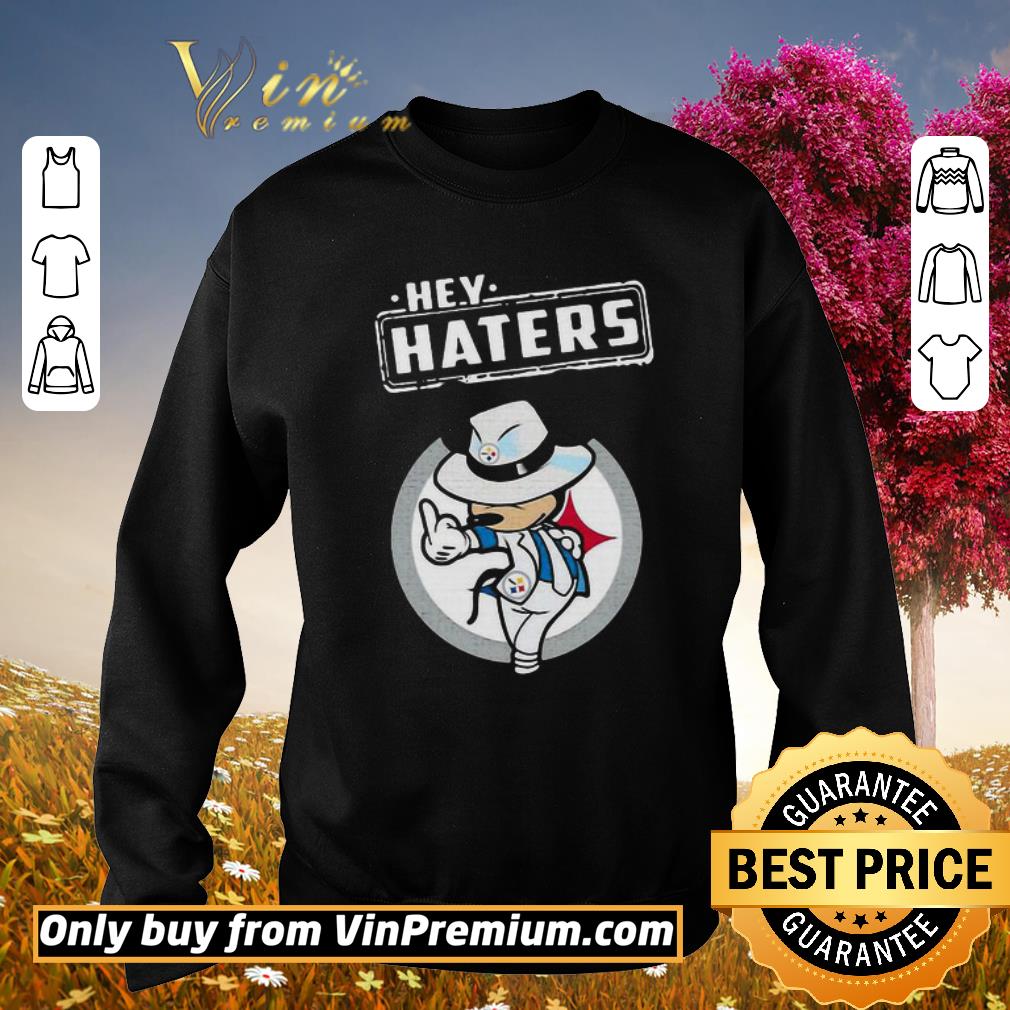 Official Hey haters mickey mouse pittsburgh steelers shirt 5 Official Hey haters mickey mouse pittsburgh steelers shirt