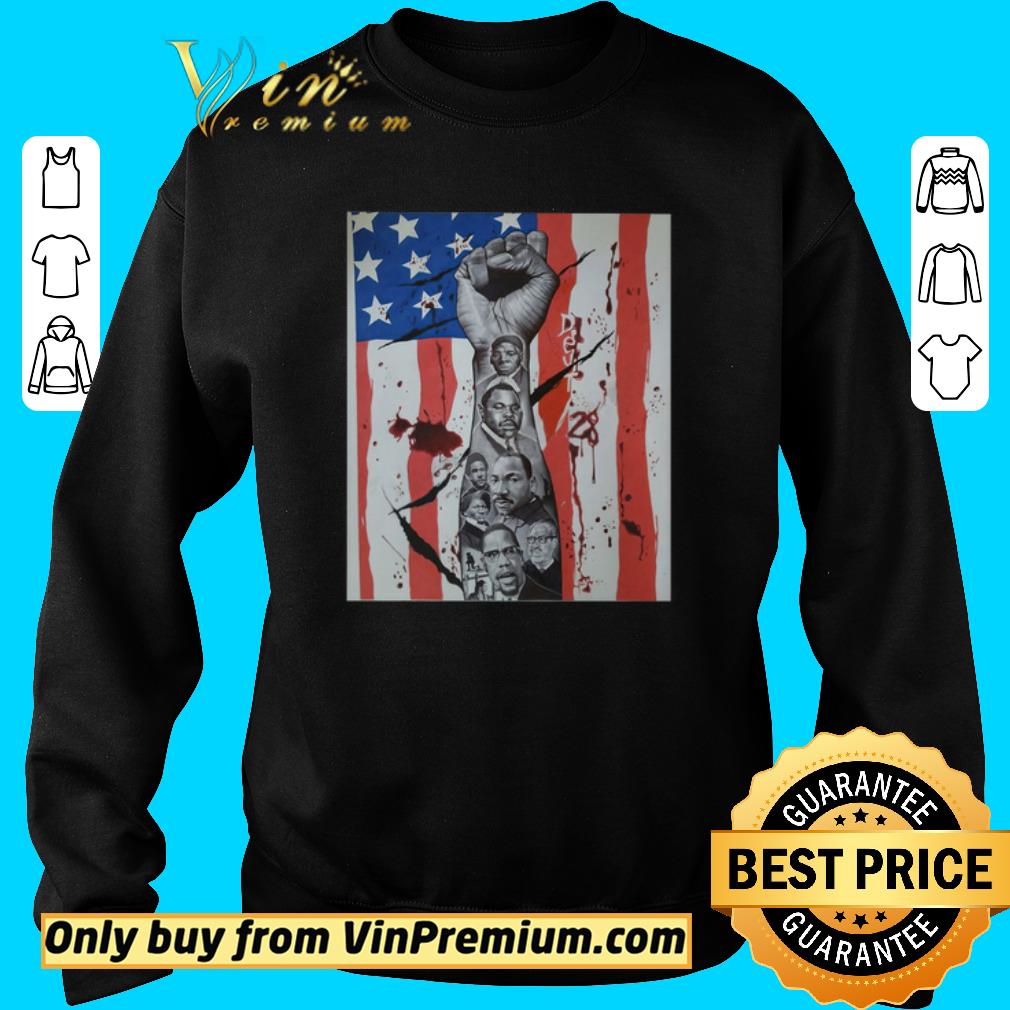 Premium The Fist Martin Luther King Jr Hamlet Tubman Sojourner Truth Malcolm X shirt