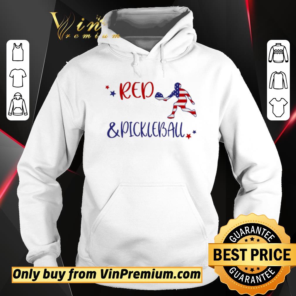 Official Red And Pickleball American Flag Independence Day shirt 5 Official Red And Pickleball American Flag Independence Day shirt
