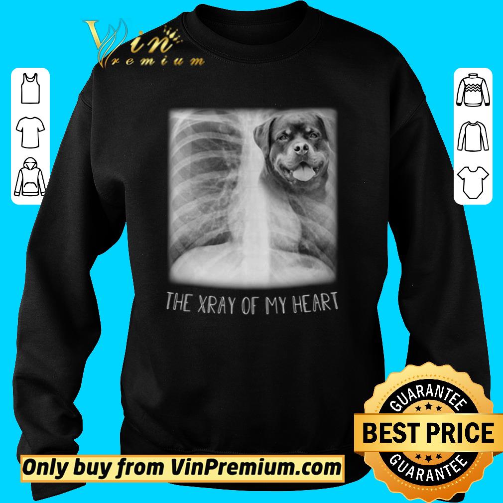 Official The Xray Of My Heart Dog shirt