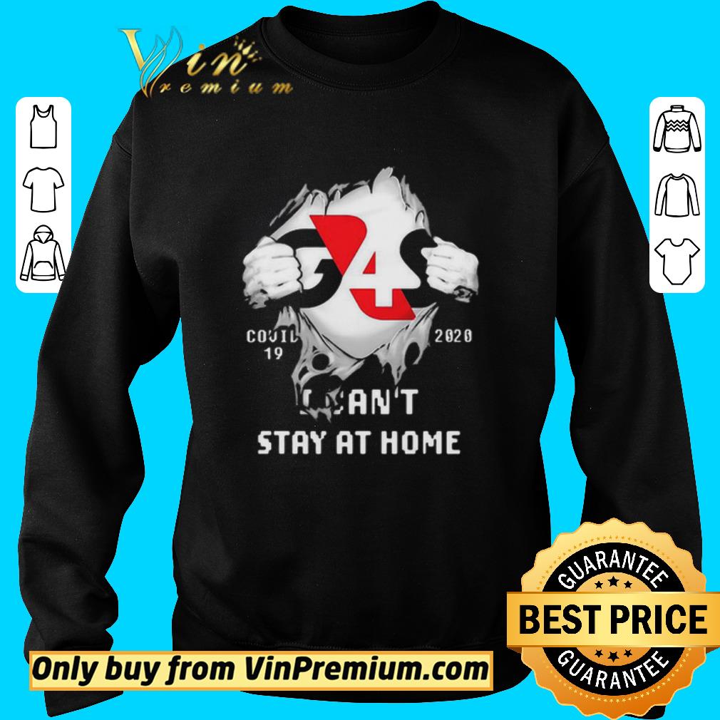 Funny G4S Inside Me Covid-19 2020 I Can’t Stay At Home shirt