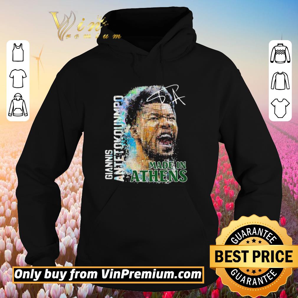 Premium Milwaukee Bucks Giannis Antetokounmpo Made On Athens Signature shirt