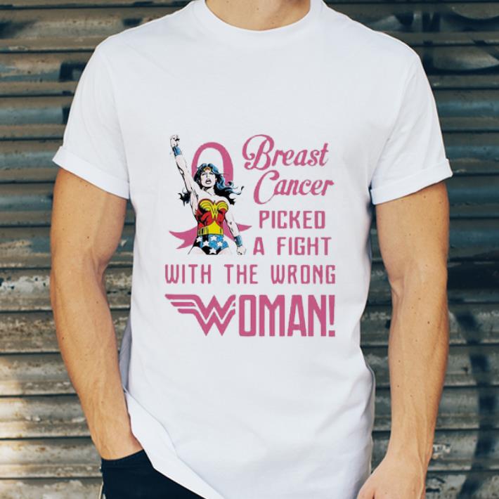 Hot Wonder Woman Breast Cancer Awareness Picked A Fight With The Wrong shirt 5 Hot Wonder Woman Breast Cancer Awareness Picked A Fight With The Wrong shirt