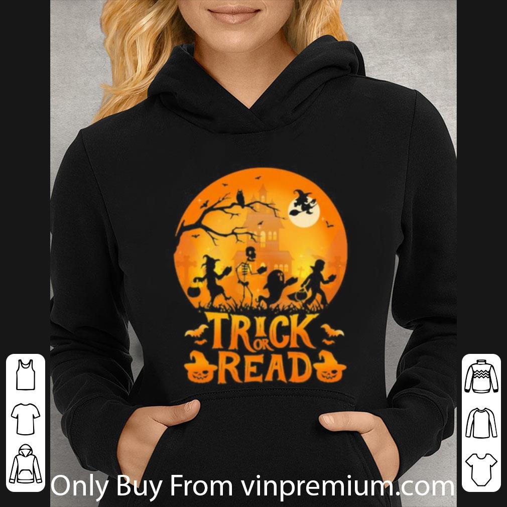 Hot Trick Or Read Witch And Ghost Halloween shirt 5 Hot Trick Or Read Witch And Ghost Halloween shirt