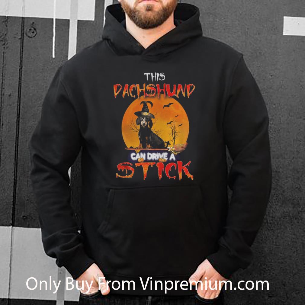 Original This Dachshund Can Drive A Stick Sunset Halloween shirt 5 Original This Dachshund Can Drive A Stick Sunset Halloween shirt