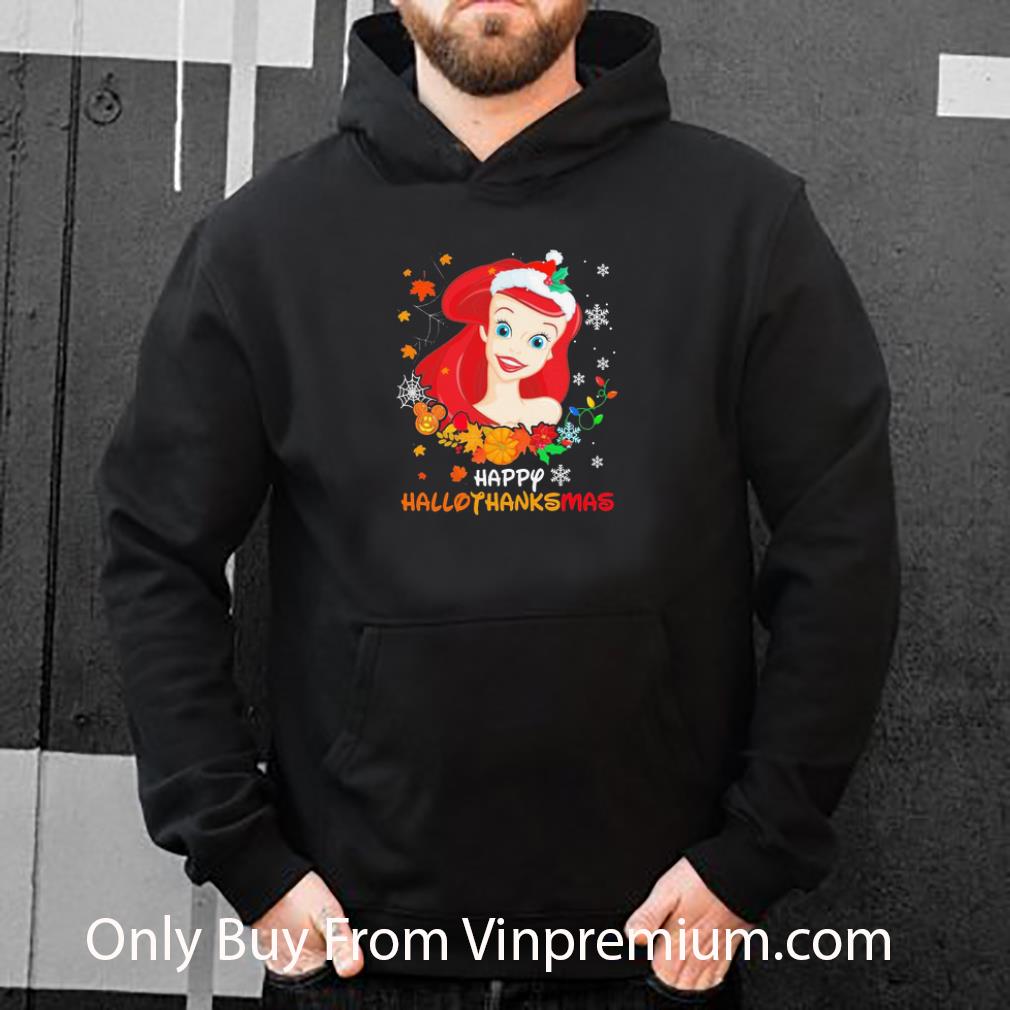 Awesome Ariel Happy Hallothanksmas shirt 5 Awesome Ariel Happy Hallothanksmas shirt