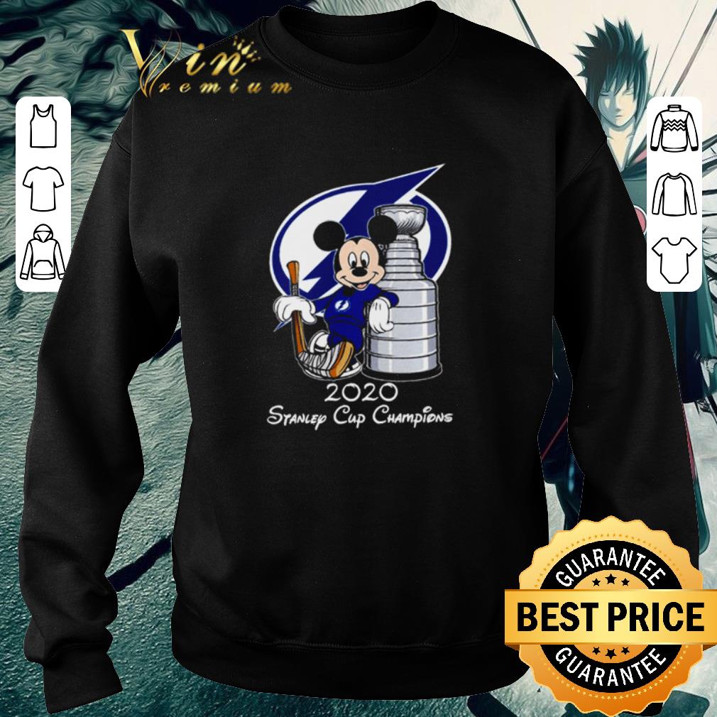 Pretty Mickey Mouse Tampa Bay 2020 Stanley Cup Champions shirt