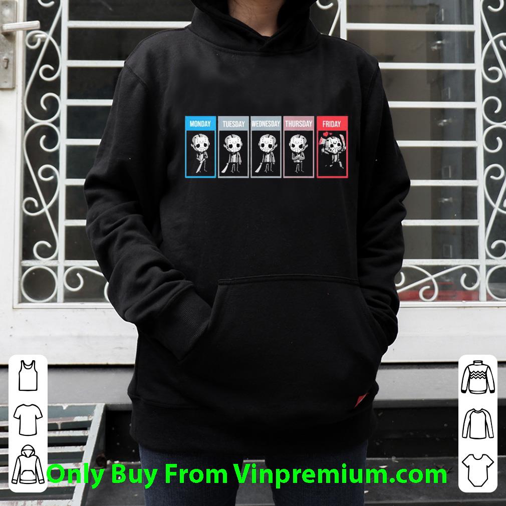 Awesome Horror Movies Monday To Friday shirt