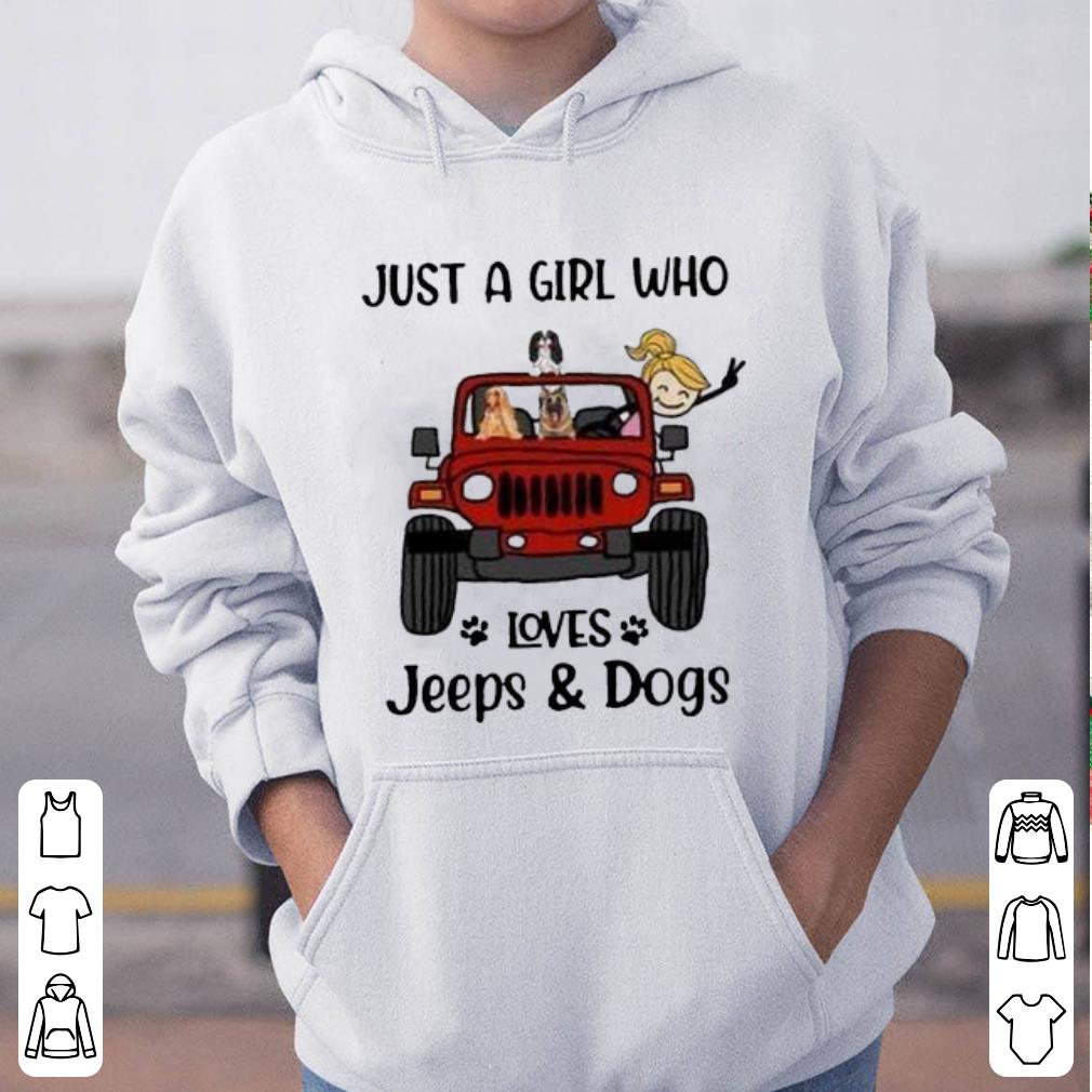 Pretty Just A Girl Who Love Jeep And Dogs shirt 5 Pretty Just A Girl Who Love Jeep And Dogs shirt