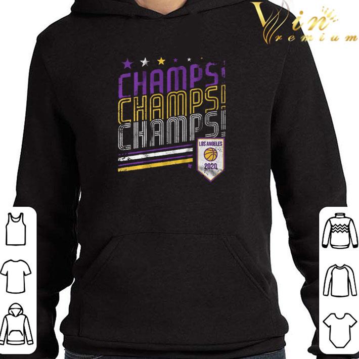 Official Champs Los Angeles 2020 baseball shirt