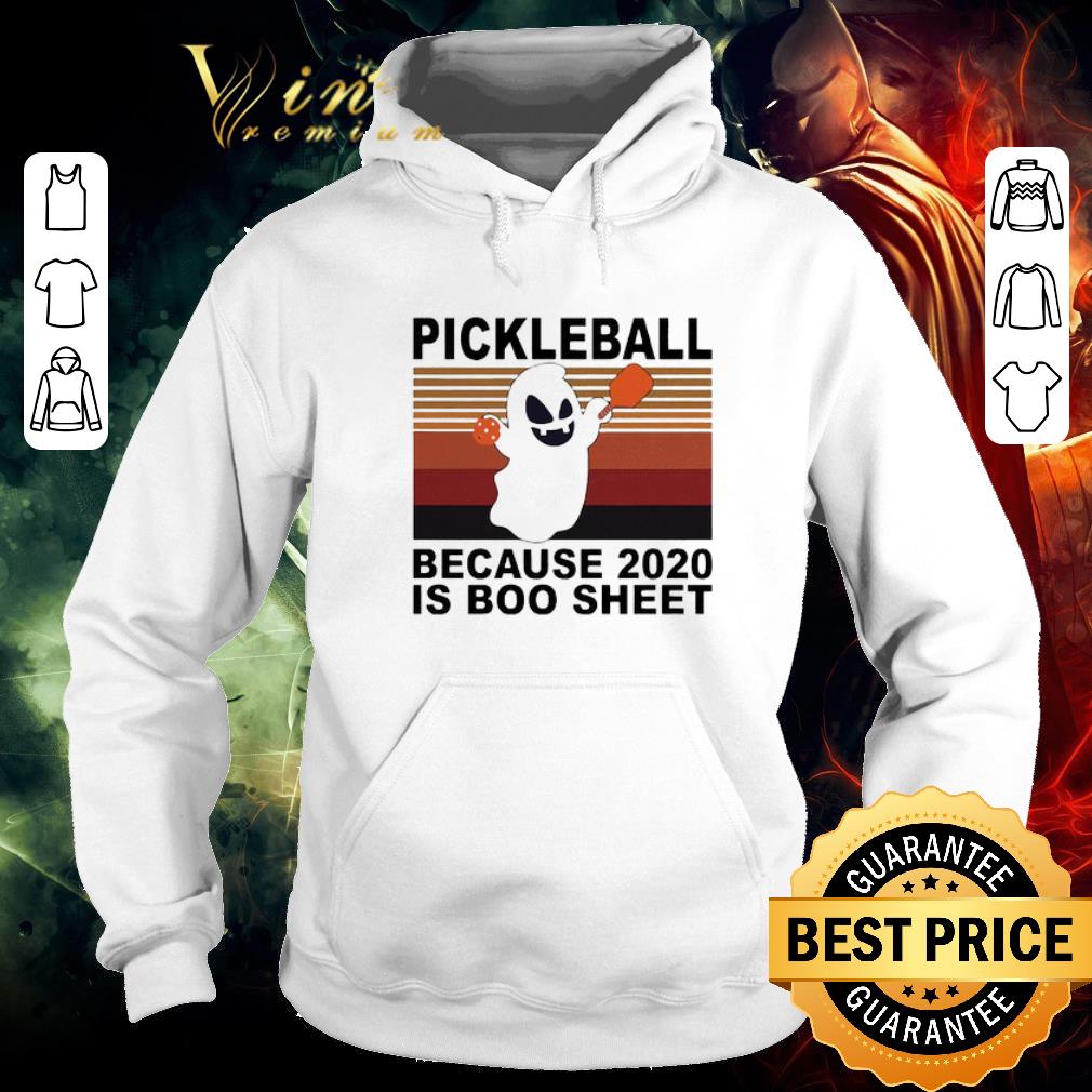 Hot Pickleball Because 2020 Is Boo Sheet shirt 5 Hot Pickleball Because 2020 Is Boo Sheet shirt