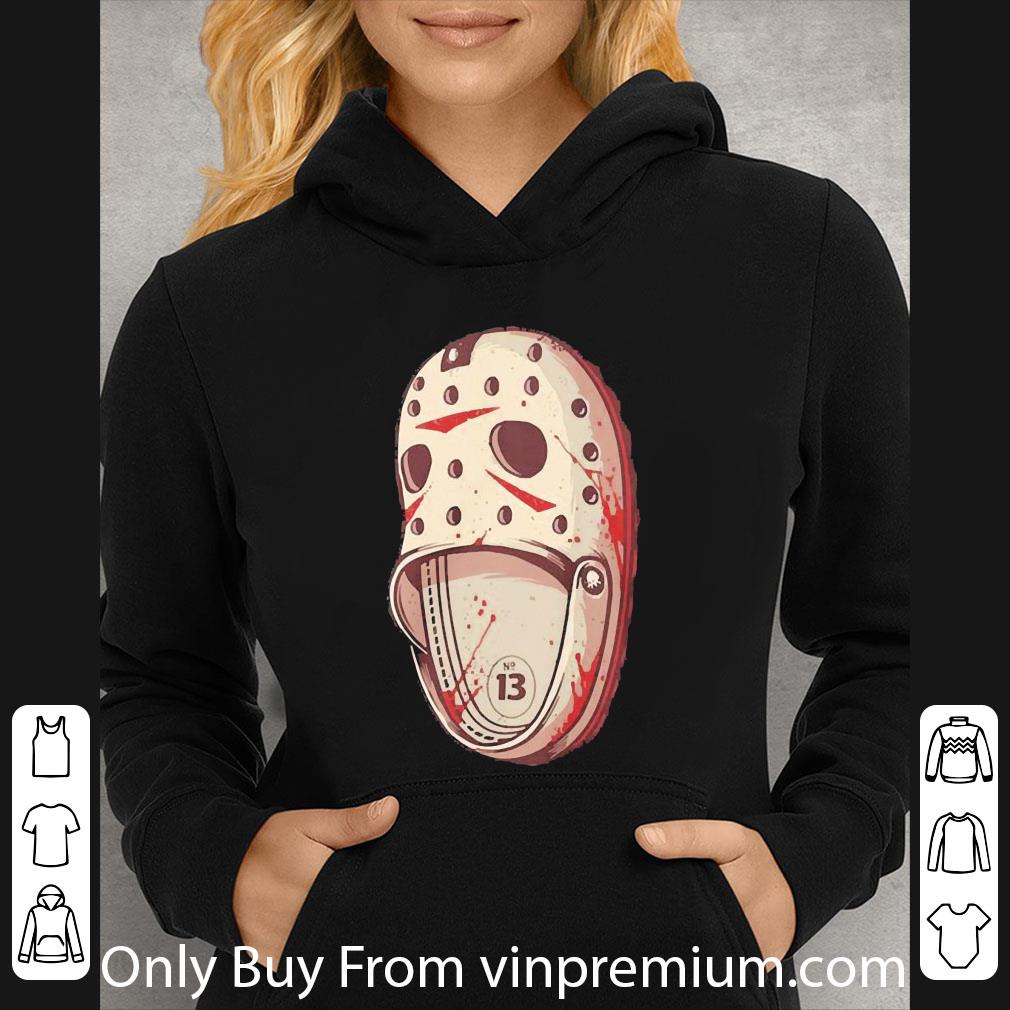 Nice Killer Friday The 13th Jason Voorhees Crocs shirt