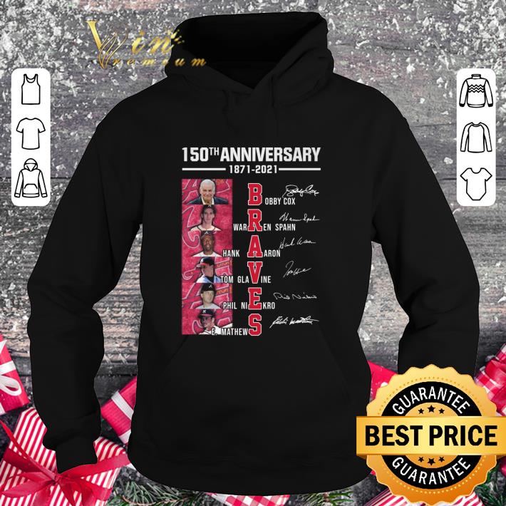 Awesome 150th anniversary 1871-2021 signatures shirt