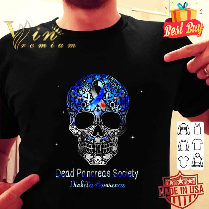 Original Skulls Dead Pancreas Society Diabetes Awareness shirt 1 Original Skulls Dead Pancreas Society Diabetes Awareness shirt 2