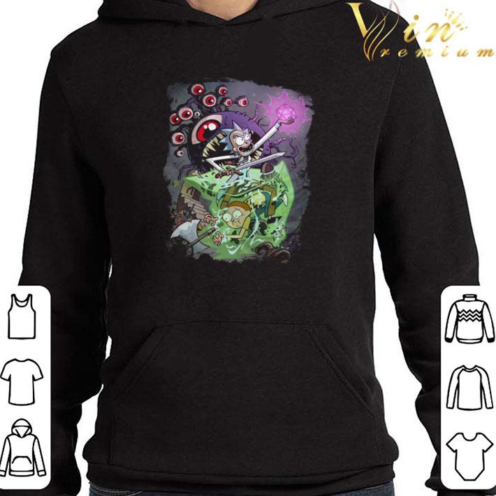 Rick and Morty Dungeons and Dragons shirt