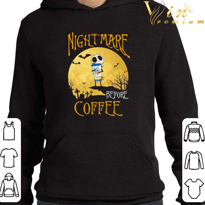 Jack Skellington hug Dutch Bros Coffee nightmare before coffee shirt