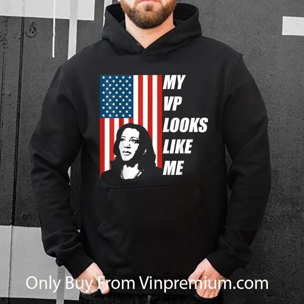 Official My Vp Looks Like Me Kamala Harris American Flag shirt
