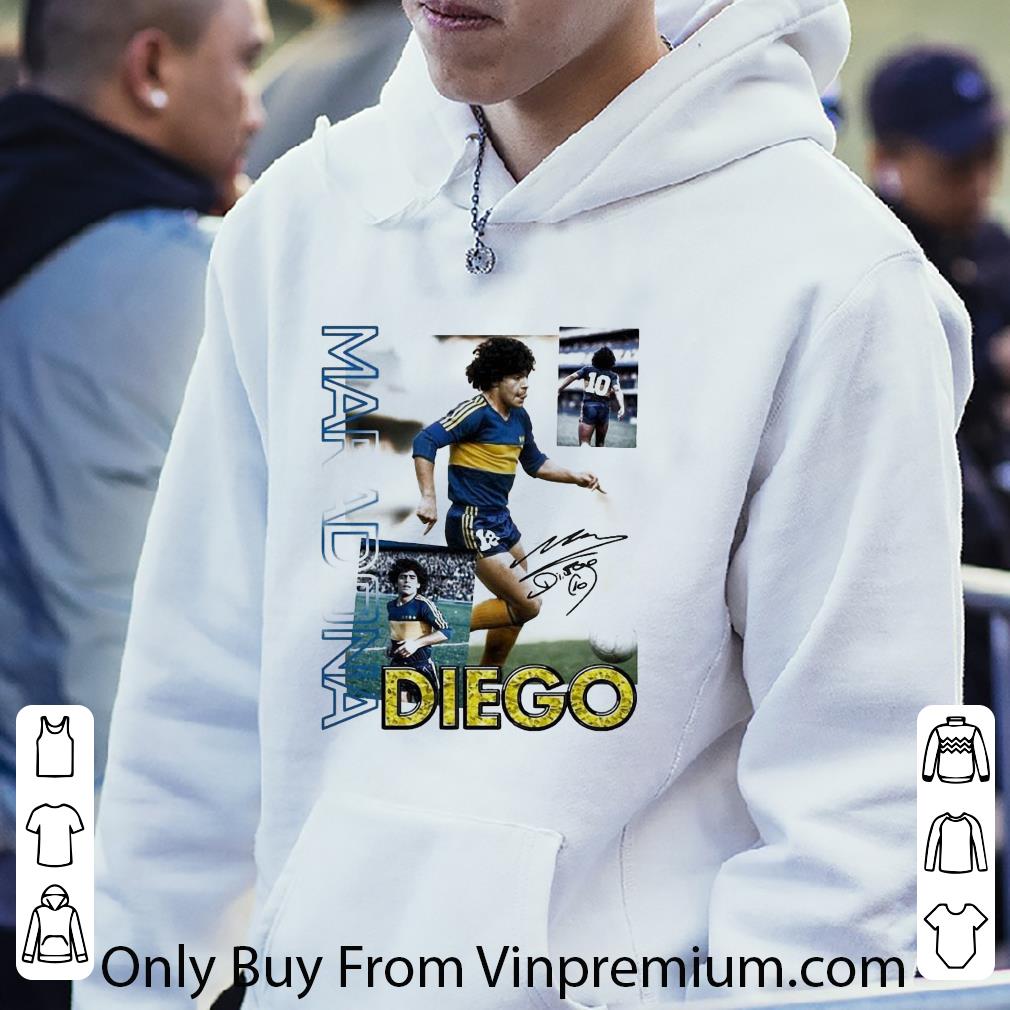 Original RIP 10 Diego Maradona Signature shirt 5 Original RIP 10 Diego Maradona Signature shirt