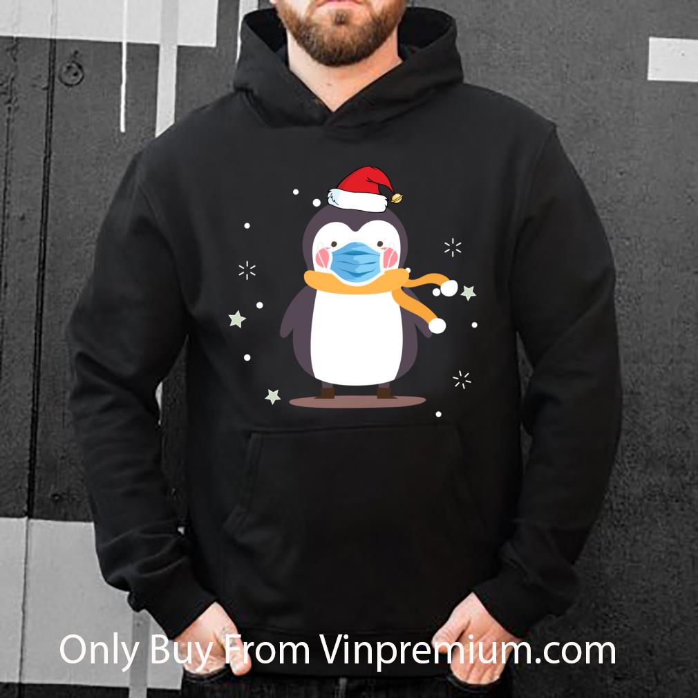 Original Penguin Lovers Face Mask Christmas Santa Hat shirt 5 Original Penguin Lovers Face Mask Christmas Santa Hat shirt