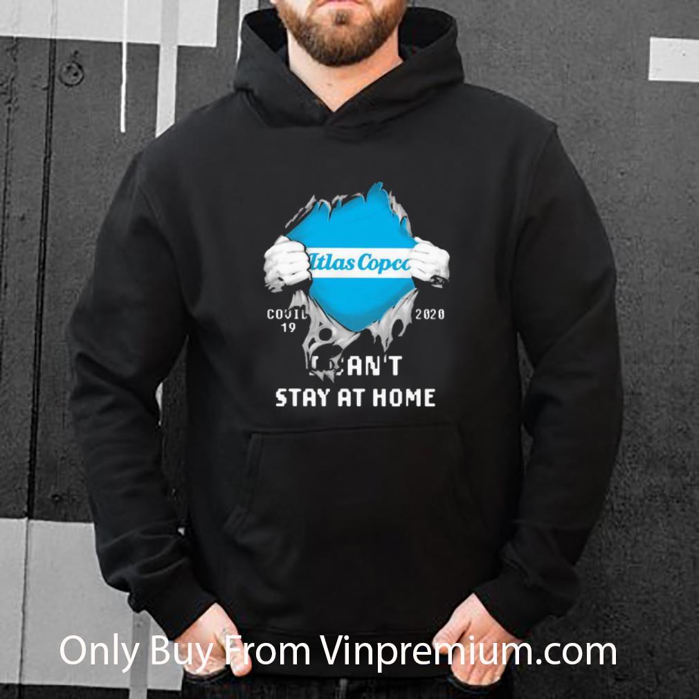 Great Atlas Copco Inside Me Covid-19 2020 I Can’t Stay At Home shirt