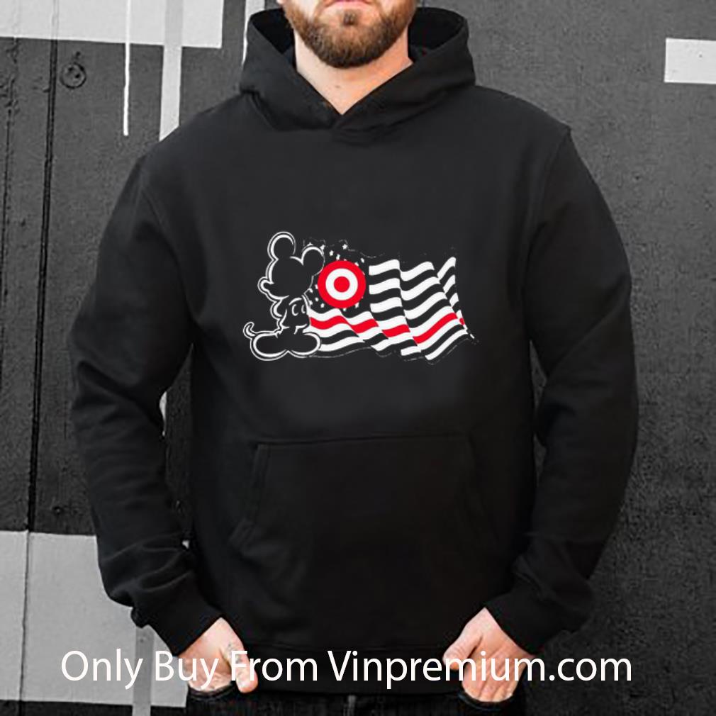Hot Disney Mickey Mouse Target American Flag shirt